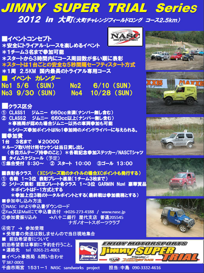 Ｊｉｍｎｙ　スーパー　トライアルシリーズ　2010